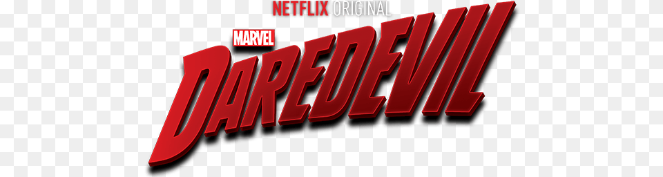 Download Daredevil Netflix Logo Marvel Comics Daredevil Logo, Dynamite, Weapon, Text Free Png