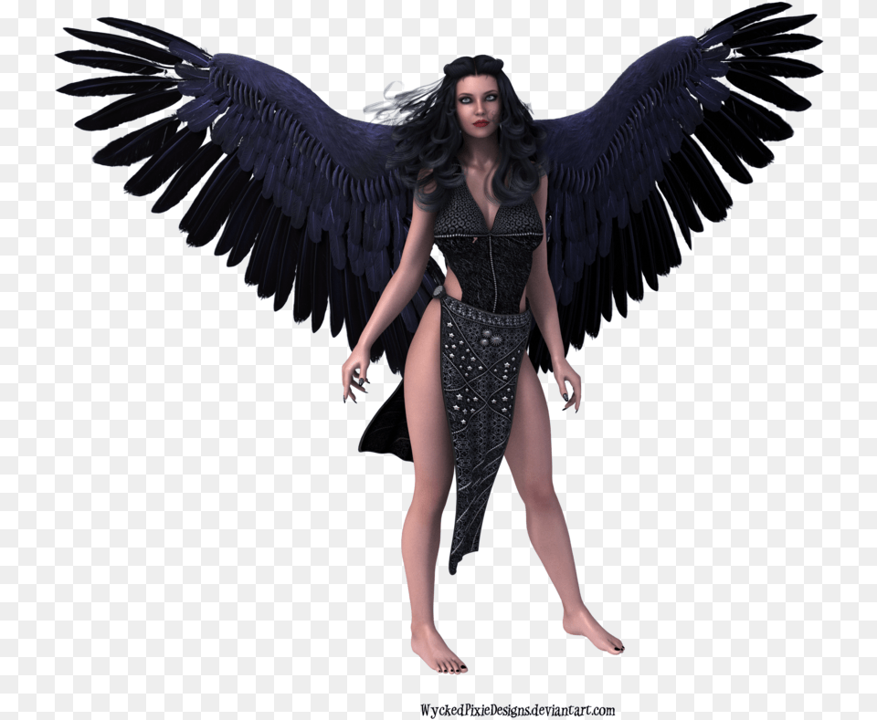 Download Dark Angel Picture Hq Image Dark Angels, Adult, Person, Female, Woman Free Png
