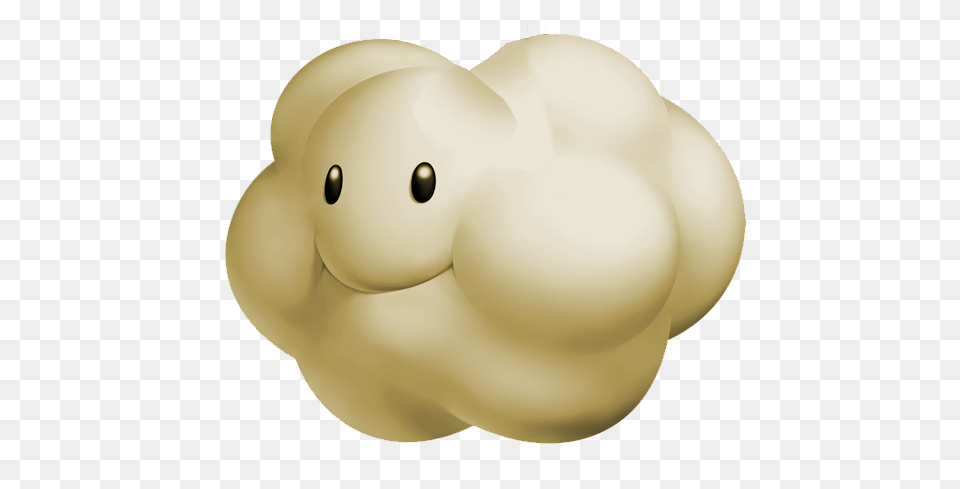 Download Dark Cloud Lakitu Cloud Full Size Lakitu Cloud, Egg, Food, Piggy Bank Png Image