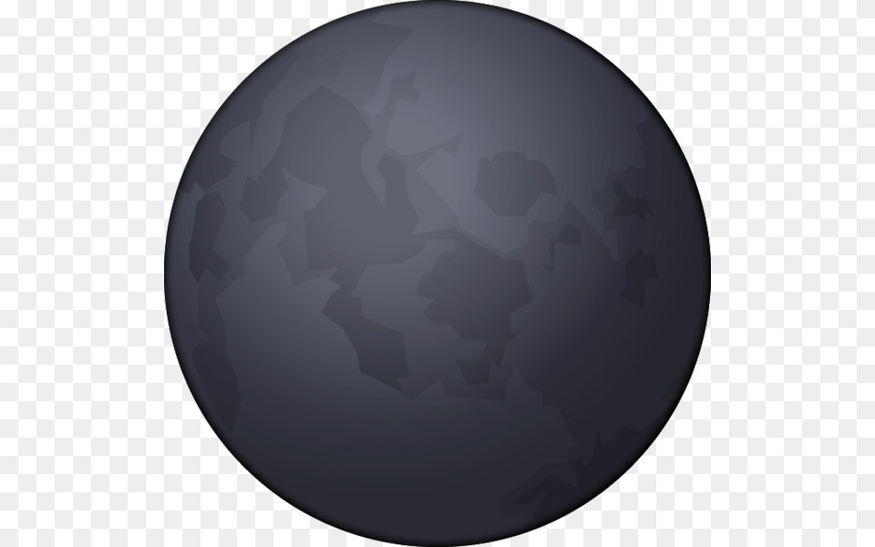 Dark Moon Emoji Image In Emoji Island, Sphere, Astronomy, Outer Space, Disk Free Png Download