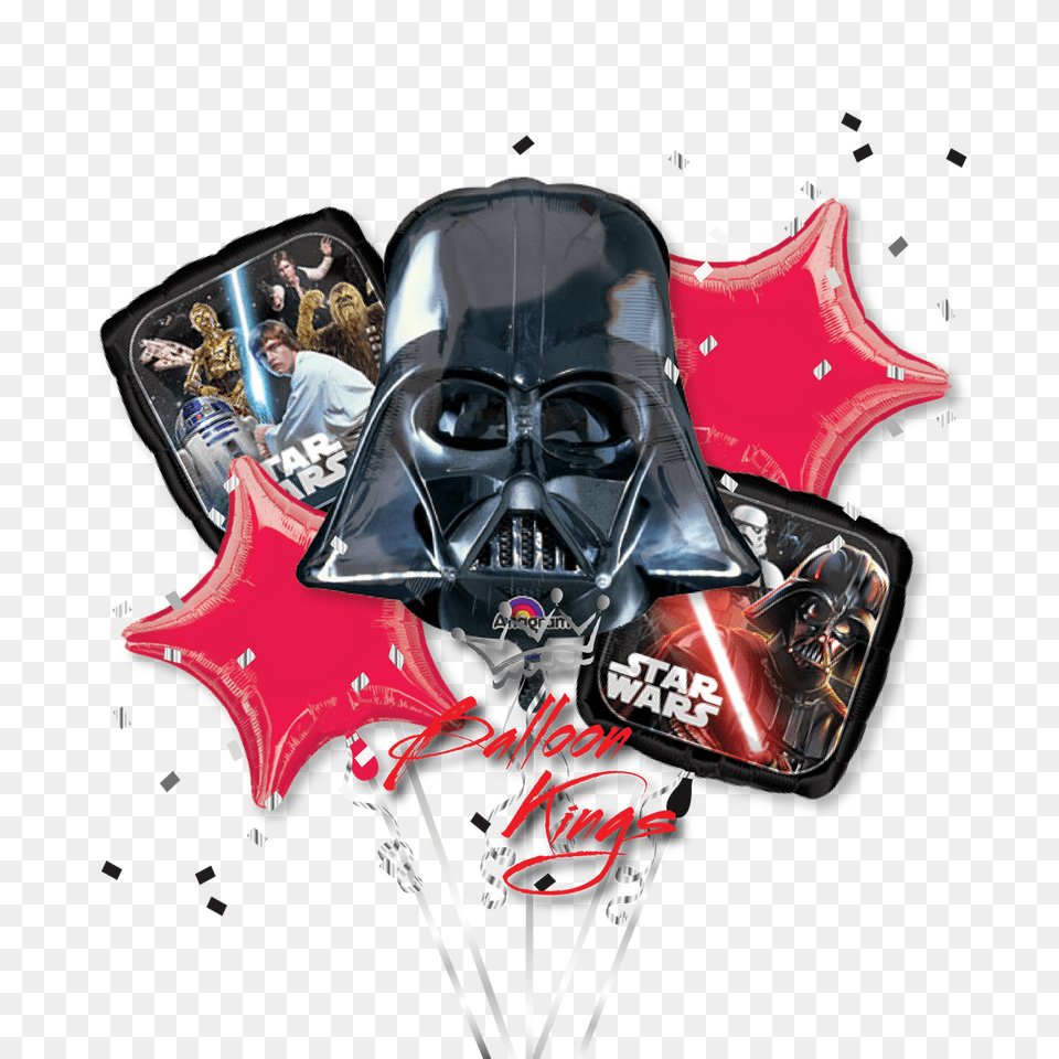 Download Darth Vader Bouquet Shape Star Wars Darth Vader Star Wars, Adult, Male, Man, Person Free Png