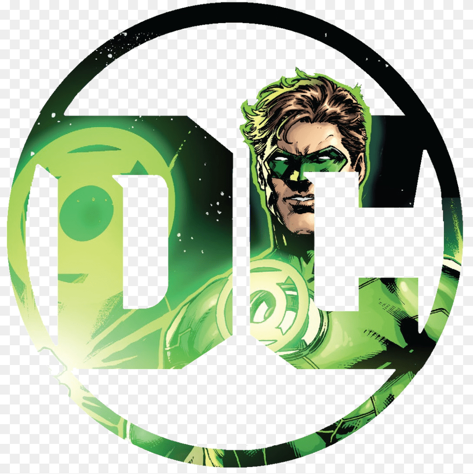 Download Dc Logo For Green Lantern By Green Lantern Logo, Photography, Adult, Face, Head Png
