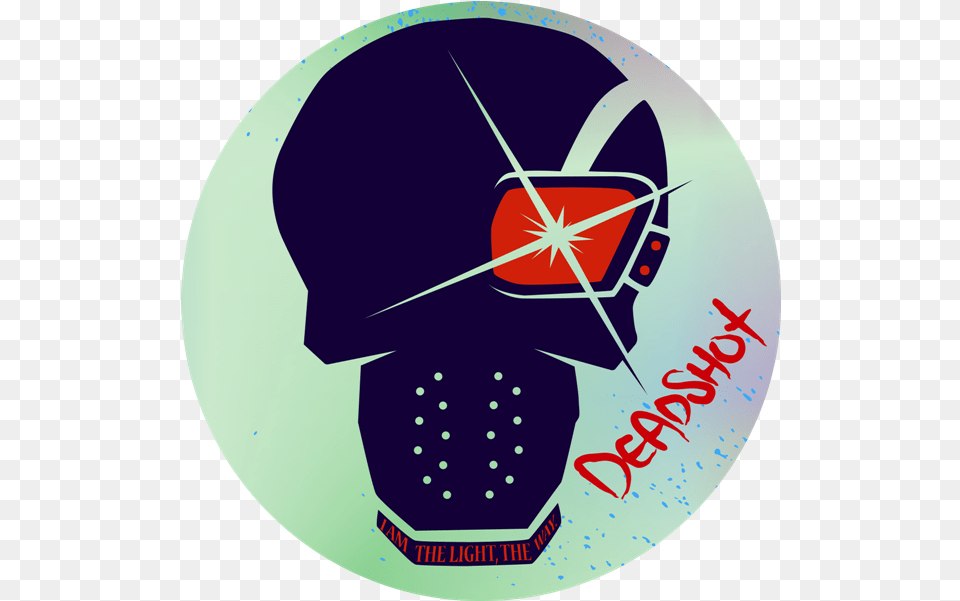 Deadshot Logo Image With Deadshot Logo, People, Person, Body Part, Hand Free Png Download