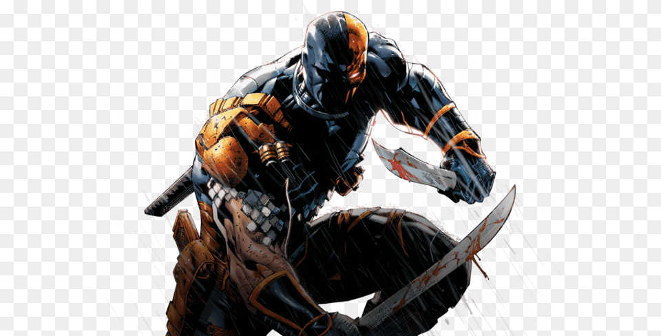 Download Deathstroke Comic Clipart Deathstroke Deathstroke Rebirth, Adult, Male, Man, Person Free Transparent Png