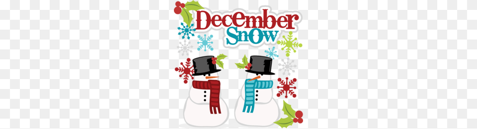 Download December Snow Clipart Desktop Wallpaper Clip Art, Nature, Outdoors, Winter, Snowman Png Image