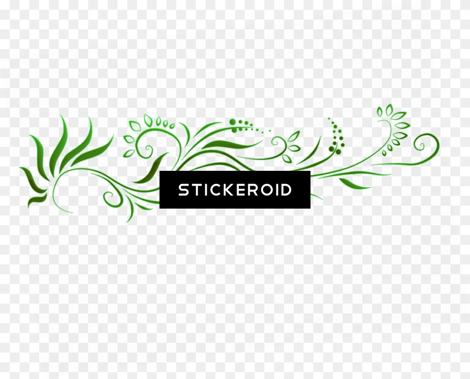 Download Decorative Line Black Vector Graphics Full Size, Art, Floral Design, Green, Pattern Png Image