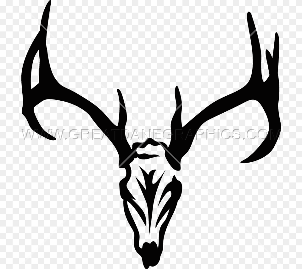 Download Deer Skull Clipart Reindeer Clip Art Reindeer Deer, Antler, Bow, Weapon Png