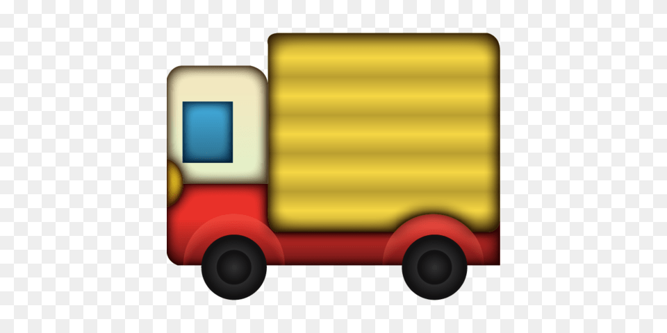Download Delivery Truck Emoji Icon Emoji Island, Moving Van, Transportation, Van, Vehicle Free Png
