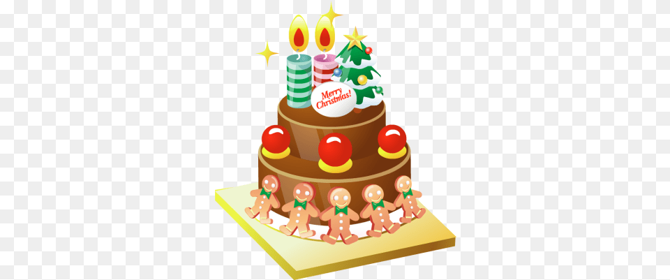 Download Deluxe Santa Hat Background Pink Christmas Cake Clip Art, Birthday Cake, Cream, Dessert, Food Png Image