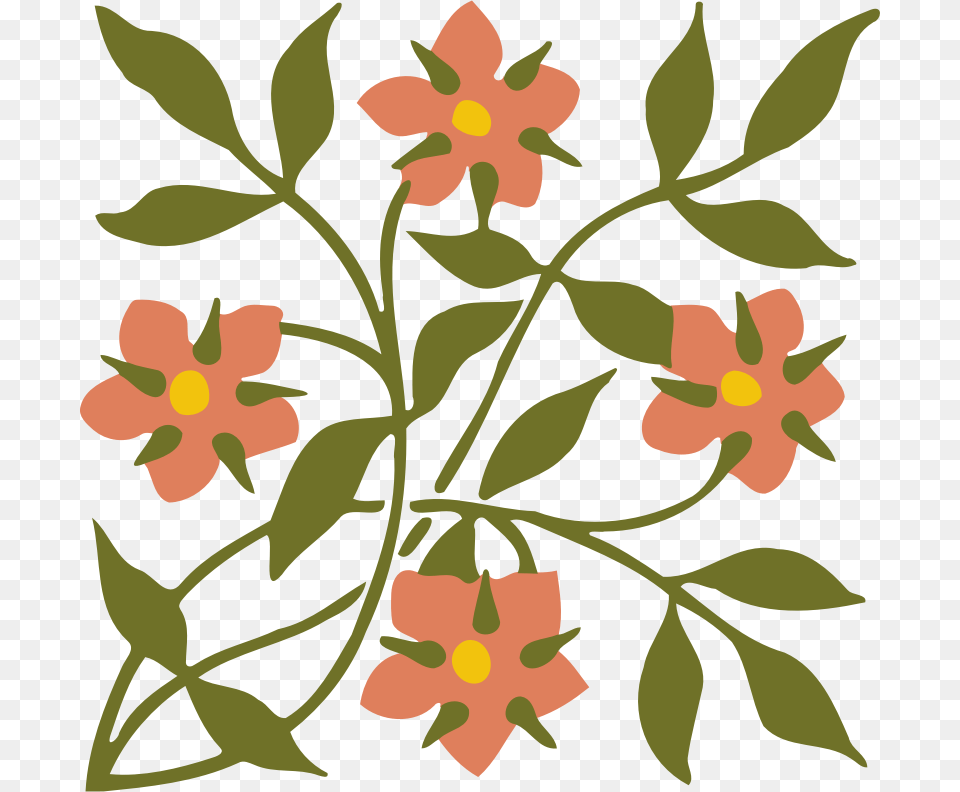 Design Clipart Floral Design Tropical Flowers Design, Art, Floral Design, Graphics, Pattern Free Png Download