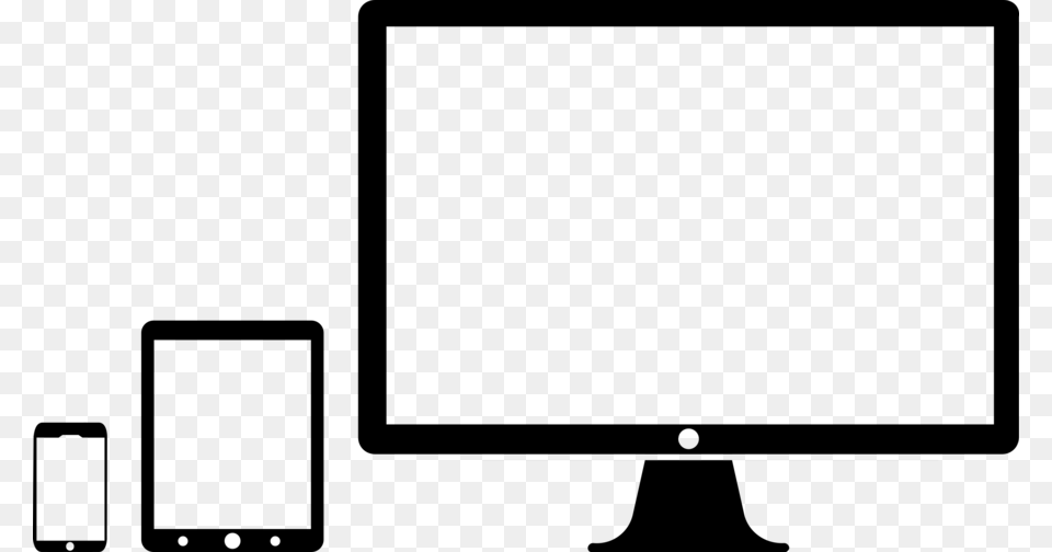 Download Desktop Clipart Laptop Desktop Computers Clip Art, Gray Png