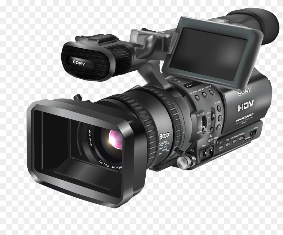 Download Digital Video Camera Clipart Hq Image Freepngimg Dslr Video Camera, Electronics, Video Camera, Digital Camera Free Png