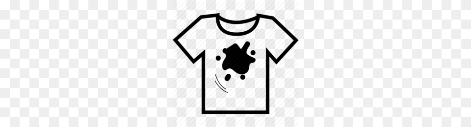 Dirty Shirt Clipart T Shirt Clip Art, Clothing, T-shirt, Pattern Free Png Download