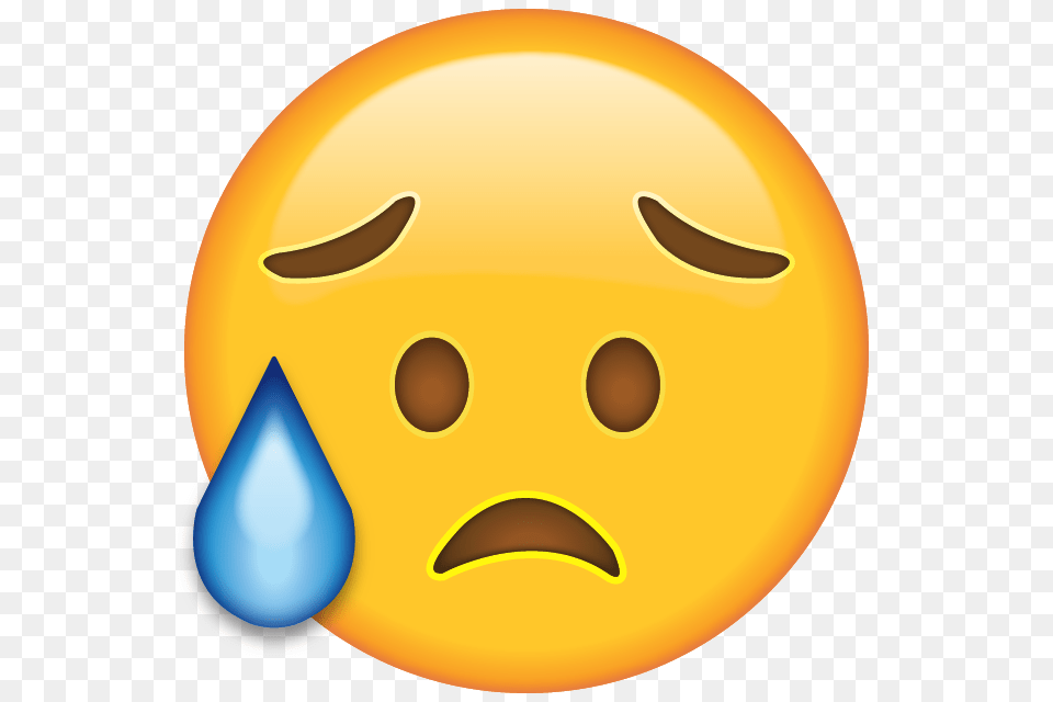 Disappointed But Relieved Emoji Emoji Island, Sphere, Disk Free Png Download