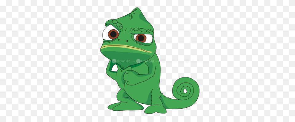 Download Disney Pascal Transparent And Clipart, Animal, Reptile, Lizard, Green Lizard Free Png