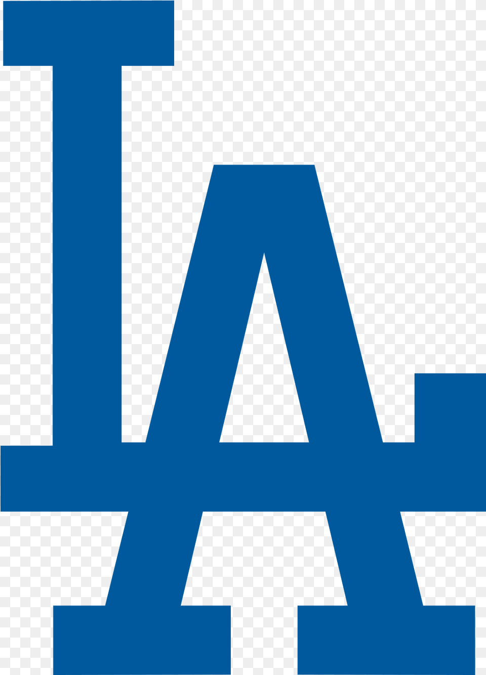 Download Dodger Logo Images La Dodgers Logo Svg, Triangle, Symbol Free Png