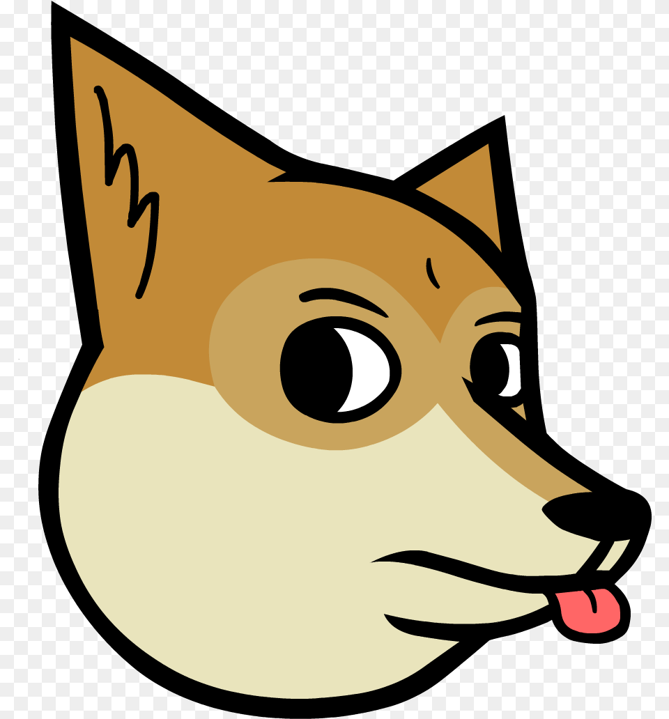 Download Doge Animation Drawing Illustration Free Doge Drawing, Animal, Fish, Sea Life, Shark Png Image