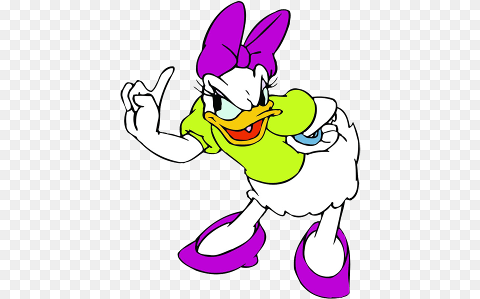 Donald Duck Clipart Sad Daisy Duck Angry, Cartoon, Baby, Person, Face Free Png Download