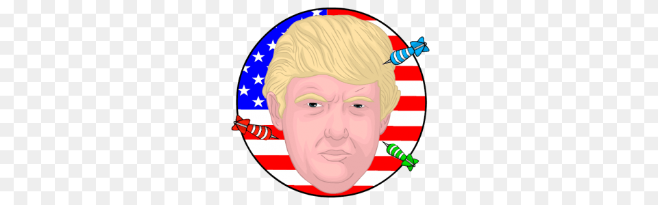 Download Donald Trump Darts From Myket App Store, Baby, Person, Photography, Face Png