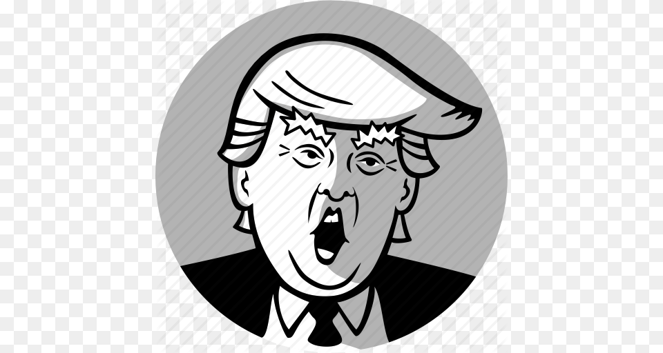 Download Donald Trump Icon Clipart United States Of America, Person, Face, Head, Photography Free Transparent Png