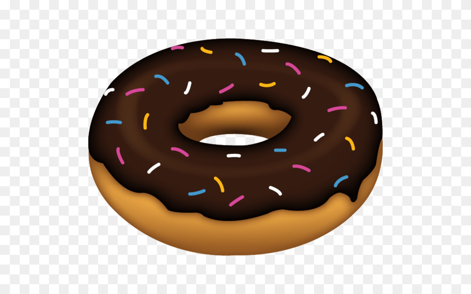 Download Donut Emoji Icon Donuts, Food, Sweets, Disk Free Png