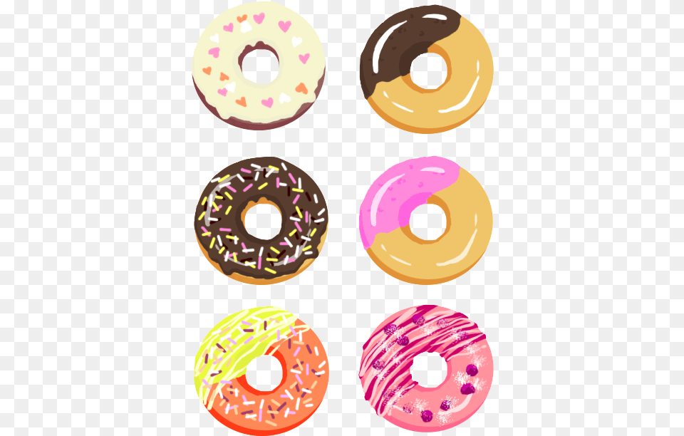 Donuts Clipart Watercolor Donut Illustration Donut Drawing, Food, Sweets, Disk Free Png Download