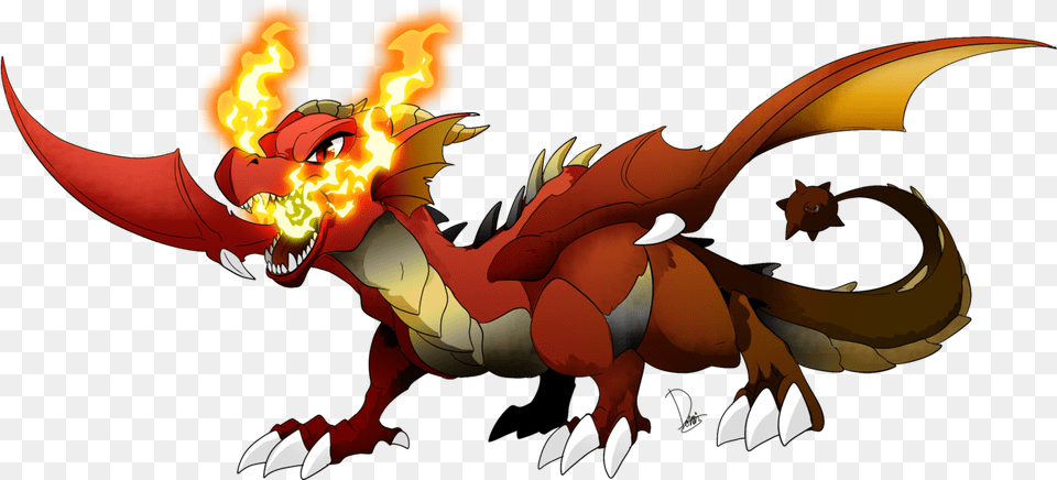 Download Dormin Kanna Dragon Fire Horn Male Oc Oc Dragon Fire Pokemon, Baby, Person Png Image