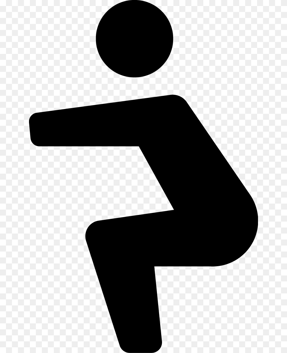 Download Download Body Squat Clip Art, Gray Png