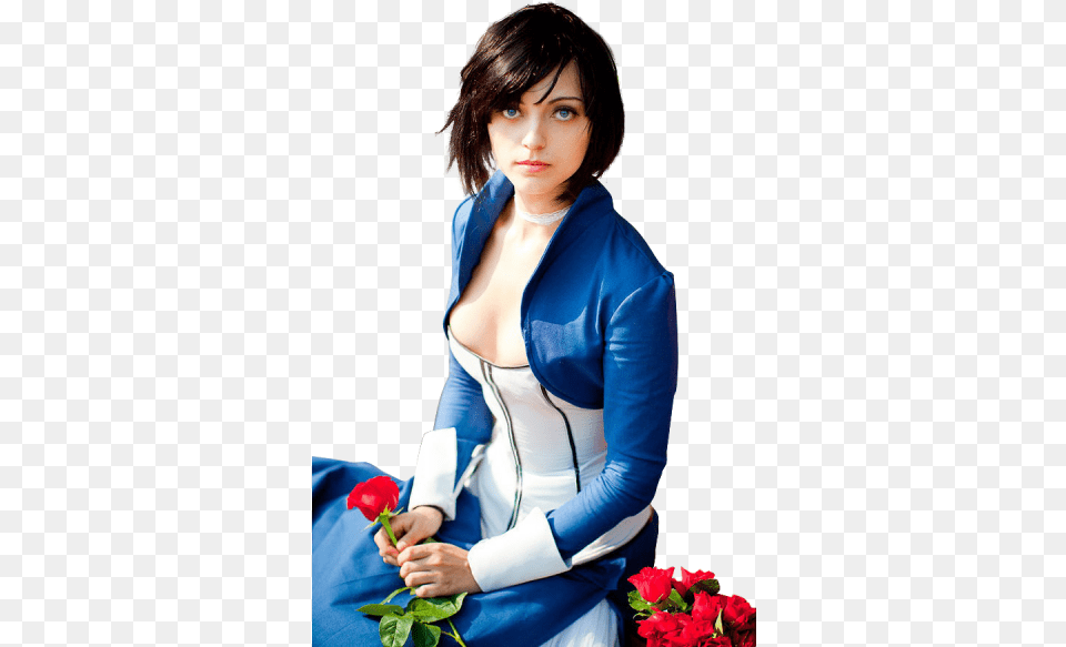 Download Download Video Game Cosplay Hot, Adult, Rose, Plant, Person Free Transparent Png
