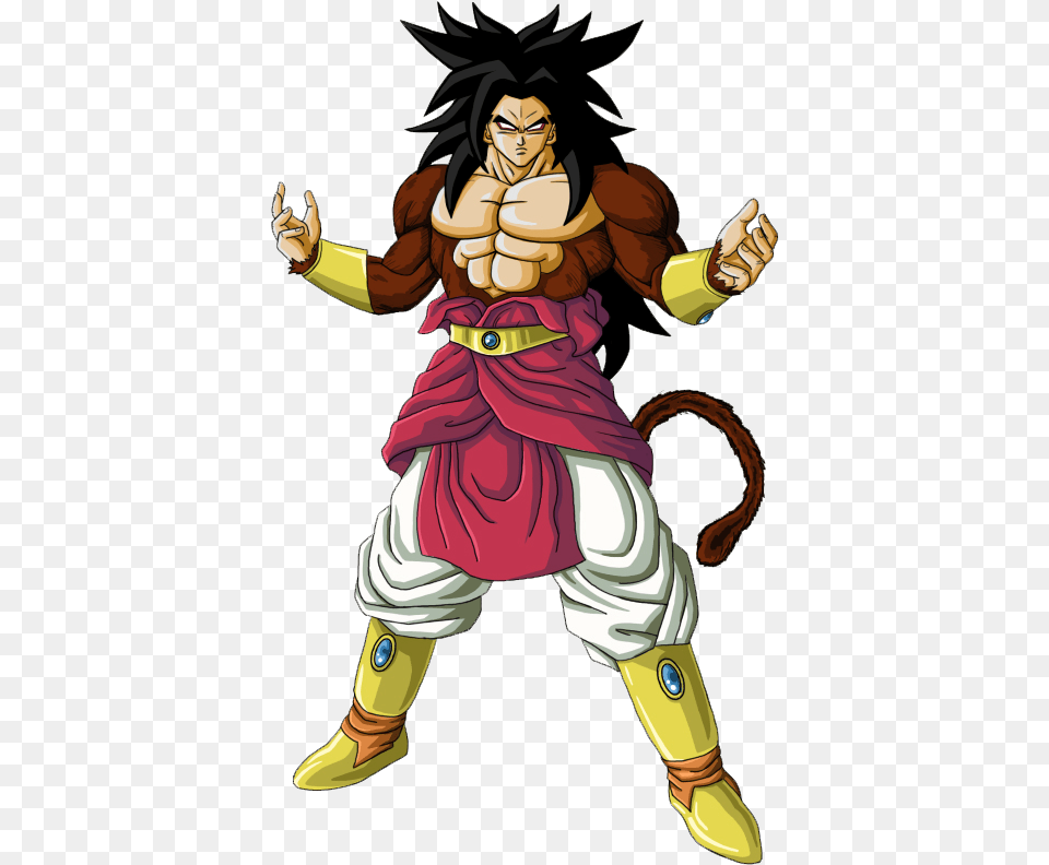 Dragon Ball Broly Photo Transparent, Book, Comics, Publication, Baby Free Png Download