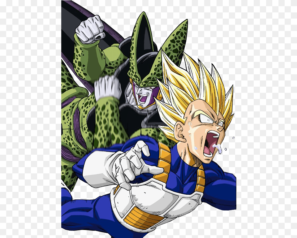 Dragon Ball Gt Perfect Cell Got Dragons Dbz, Book, Comics, Publication, Baby Free Png Download