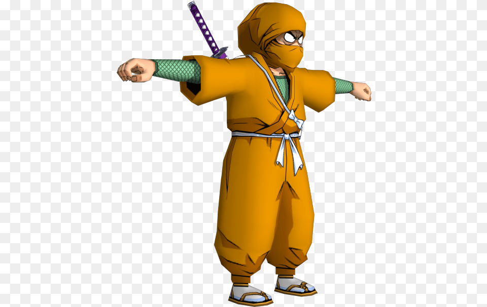 Download Dragon Ball Ninja Hd Uokplrs Dragon Ball Heroes 3d Models, Person, Clothing, Costume, Face Png