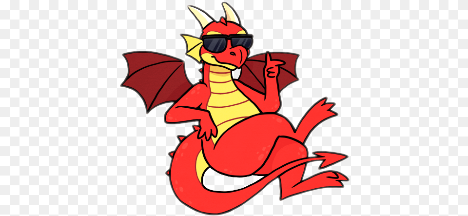 Download Dragon Red Cool Chill Cool Dragon Cartoon, Baby, Person Png