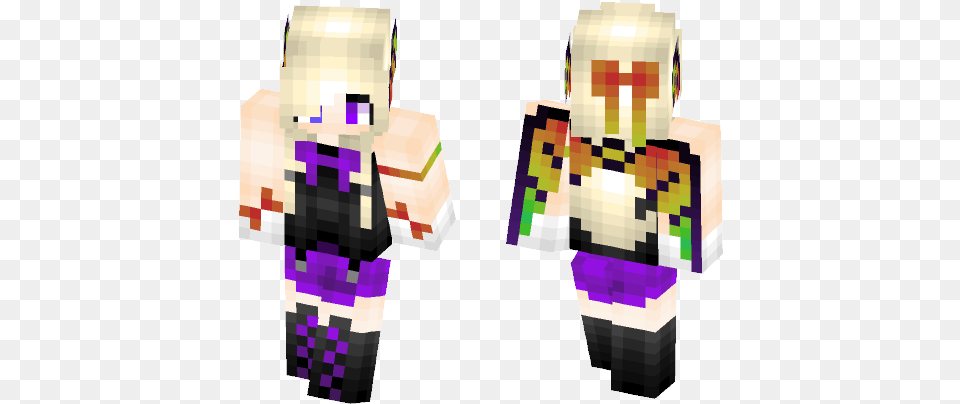 Dragon Wings Minecraft Skin For Minecraft Skins Werewolf Girl, Person, Head, Formal Wear, Face Free Png Download