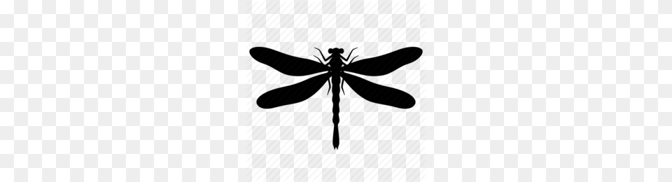 Download Dragonfly Silhouette Clipart Insect Clip Art Silhouette, Animal, Invertebrate, Blade, Dagger Free Transparent Png