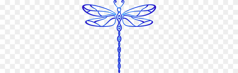 Download Dragonfly Tattoos Transparent Image And Clipart, Animal, Insect, Invertebrate, Cross Free Png