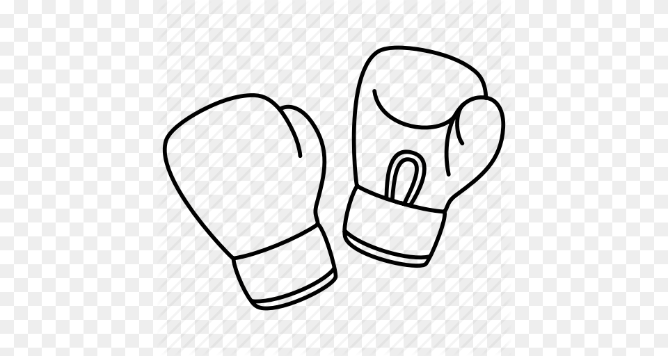 Draw Boxing Gloves Clipart Boxing Glove Clip Art, Light, Lighting Free Png Download