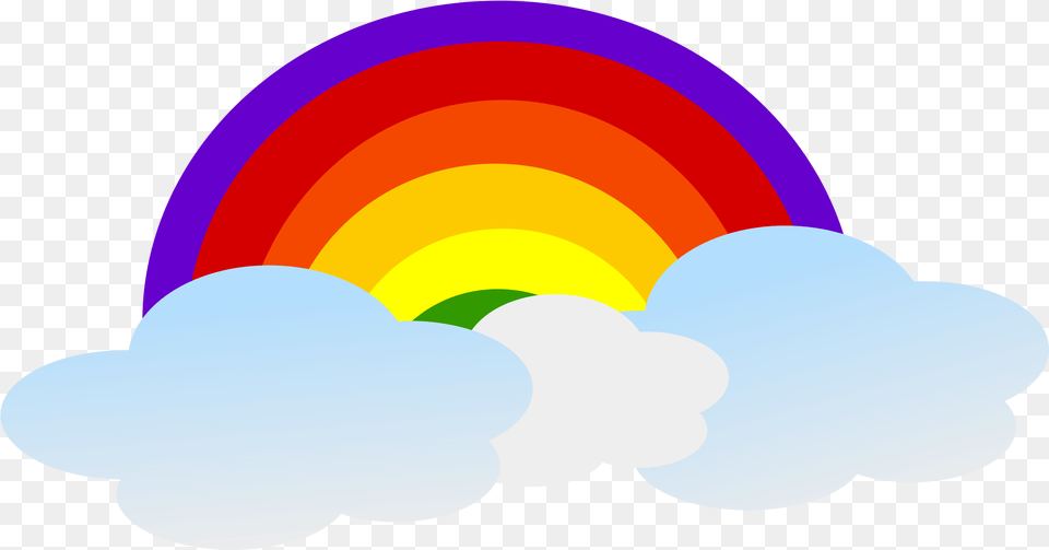 Download Drawn Rainbow Cloud Cute Cloud Clipart With Rainbow, Nature, Outdoors, Sky, Baby Free Transparent Png