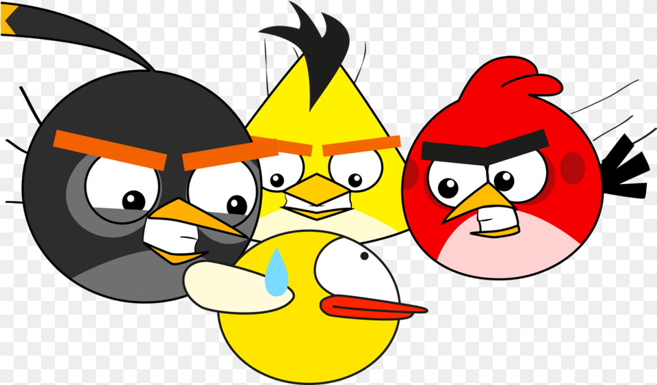 Download Drawn Randome Angry Bird Angry Birds Vs Flappy Bird Png Image