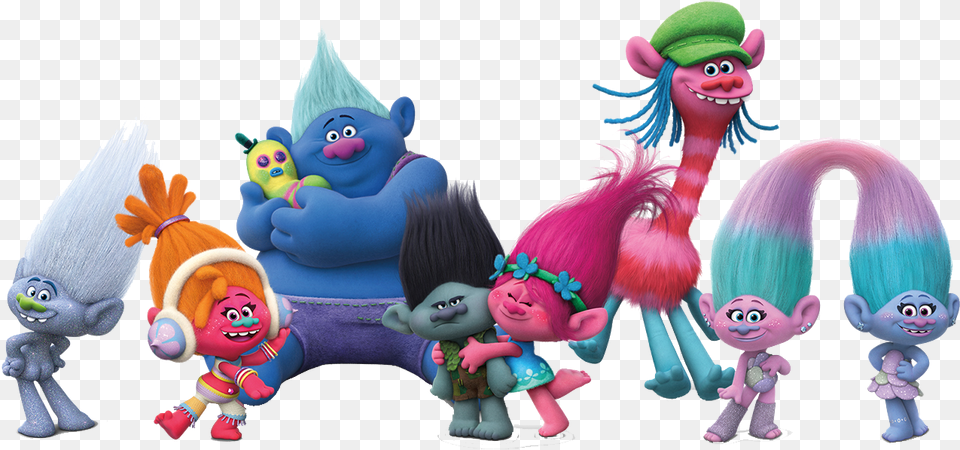 Download Dreamworks Trolls Trolls, Baby, Face, Head, Person Free Transparent Png