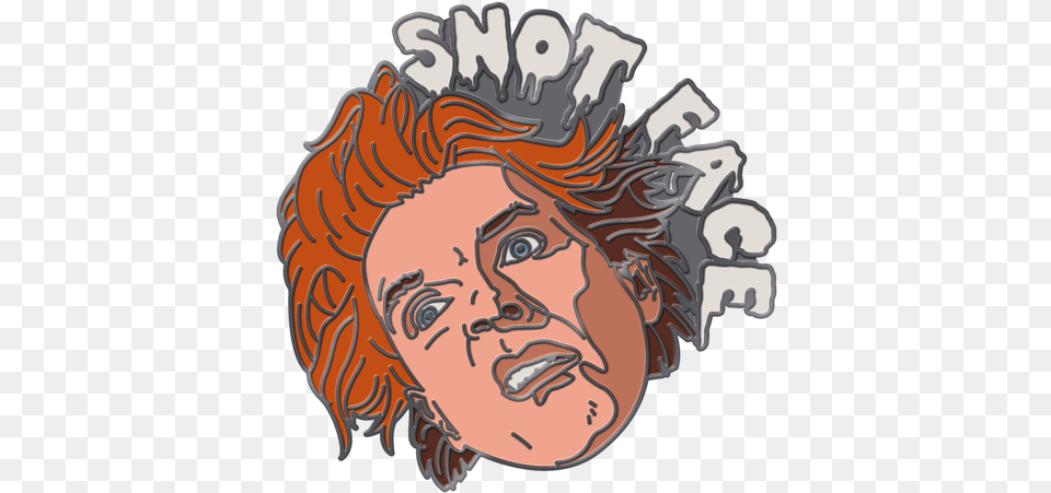 Download Drop Dead Fred Pin Drop Dead Fred With Hair Design, Art, Drawing, Painting, Face Free Png