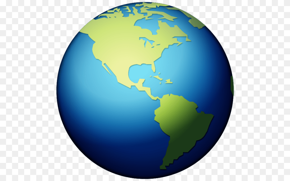Download Earth Globe Americas Emoji Emoji Island, Astronomy, Outer Space, Planet Free Transparent Png