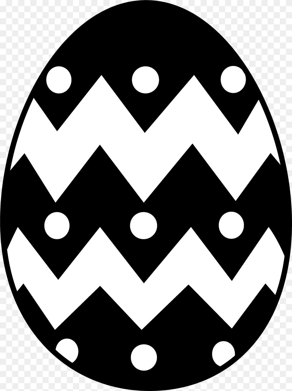 Download Easter Egg Vector Black And White, Stencil, Pattern, Logo, Person Free Png