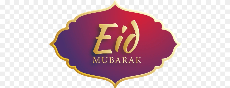 Download Eid Mubarak Badge Emblem, Symbol, Text, Logo Png