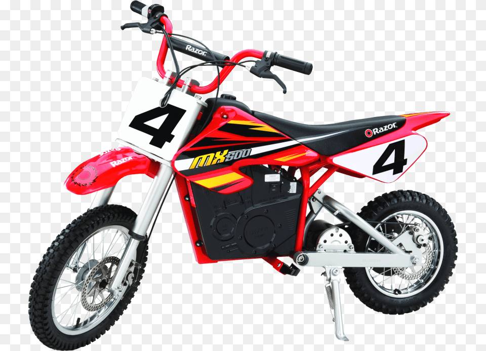 Download Electric Dirt Bikes Images Background Razor, Machine, Motorcycle, Spoke, Transportation Free Png