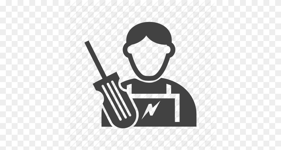 Electrical Vector Clipart Electrician Clip Art, Stencil Free Png Download