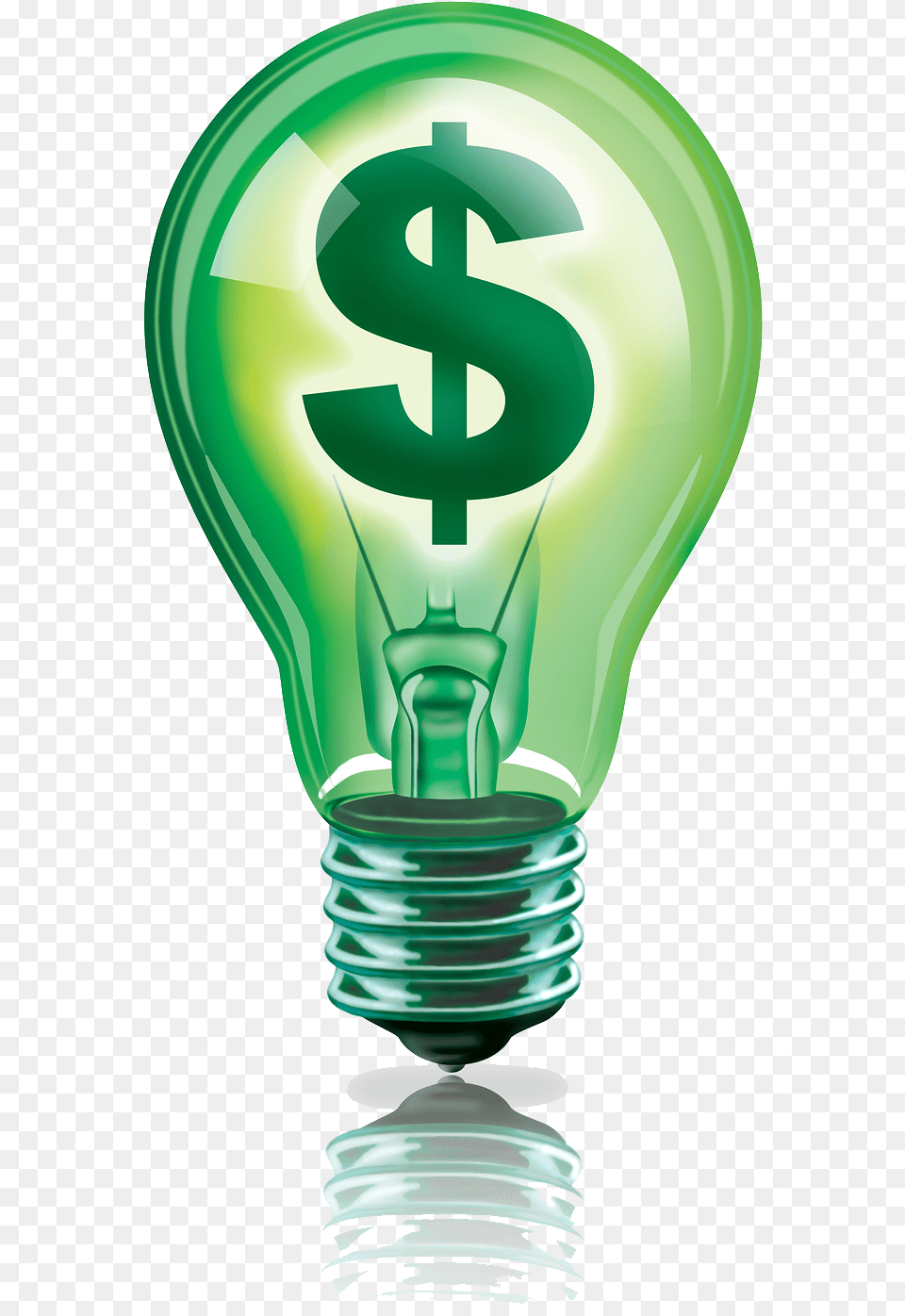 Download Electricity Images Light Bulb And Money, Lightbulb Free Transparent Png