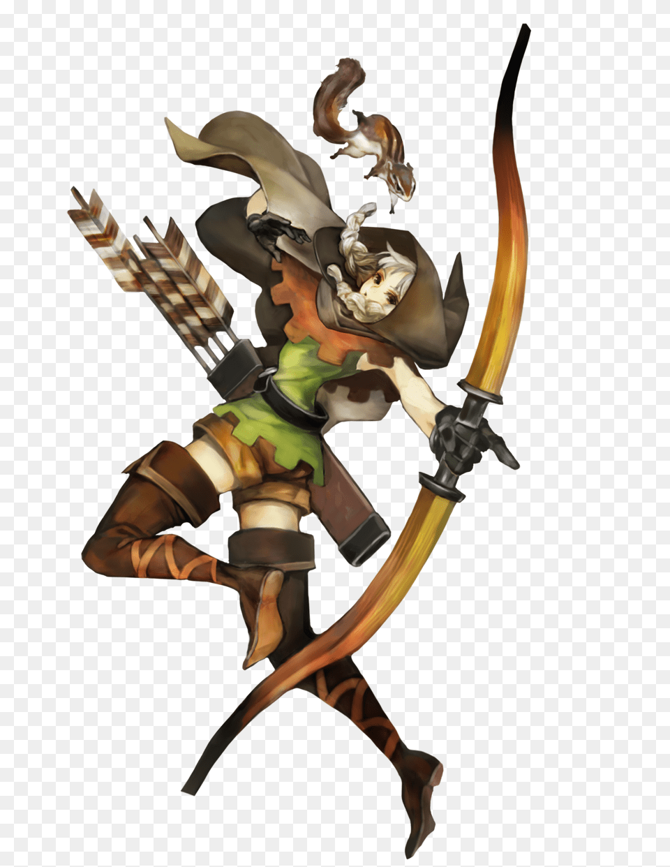 Download Elf Hd Transparent Images Icons And Dragon Crown Elf, Archer, Archery, Bow, Person Png