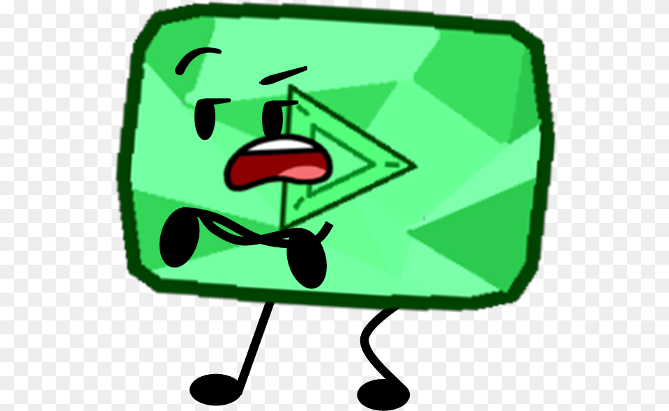 Download Emerald Play Button Pose Youtube Play Buttons Sapphire Play Button, Accessories, Gemstone, Jewelry, Face Png