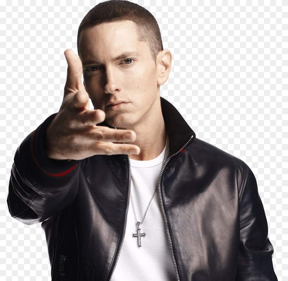 Download Eminem Eminem, Accessories, Jacket, Hand, Finger Png Image